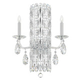 Siena 2 Light Wall Sconce 23 Inch and 16 Inch Length by Schonbek Signature - RS8332N
