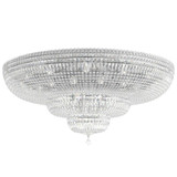 Petit Crystal Deluxe 36 Light Flush Mount 48 Inch by Schonbek Signature - 5897