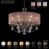 Vesca 6 Light Chandelier 24 Inch Tall X 28 Inch Wide by Schonbek Signature - VA8306N
