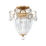 Bagatelle 3 Light Semi Flush Mount 12X10.5 Inch Wide by Schonbek Signature - 1242