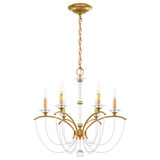 Priscilla 6 Light Chandelier 23.5 X 23.5 Inch Wide by Schonbek Signature - BC7106N