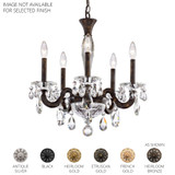 San Marco 5 Light Chandelier 22 X 20.3 Inch Wide by Schonbek Signature - S8605