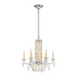 Siena 6 Light Chandelier 23.5 Inch and 24.5 Inch Wide by Schonbek Signature - RS83061N