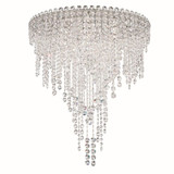 Chantant 6 Light Flush Mount 28.5 X 24 Inch Wide by Schonbek Signature - CH2402N