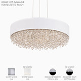 Eclyptix 23W 1 LED Pendant 4.5 X 19.4 Inch Wide by Schonbek Signature - S6319-S