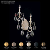 Renaissance 2 Light Right Wall Sconce 22.5 Inch Tall by Schonbek Signature - 3757