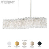 Sarella 7 Light Linear Chandelier 8 X 14 Inch Wide by Schonbek Signature - RS8346N