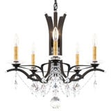 Vesca 5 Light Chandelier 20 Inch Tall X 23 Inch Wide by Schonbek Signature - VA8355N