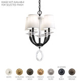 Emilea 4 Light Chandelier 23.5 Inch and 6 Inch Wide by Schonbek Signature - MA1004N
