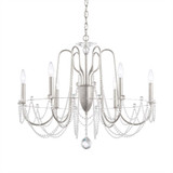 Esmery 6 Light Chandelier 24 Inch Tall X 28 Inch Wide by Schonbek Signature - AR1006N
