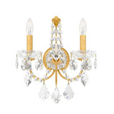 Century 2 Light Wall Sconce 14 Inch X 12 Inch Length by Schonbek Signature - 1702