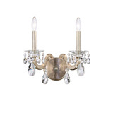 San Marco 2 Light Wall Sconce 14 X 5.88 Inch Wide by Schonbek Signature - S8602