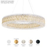 Sarella 27 Light Chandelier 8 Inch and 48 Inch Wide by Schonbek Signature - RS8350N