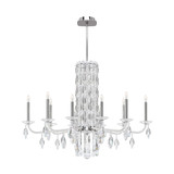 Siena 10 Light Chandelier 30 Inch and 40.5 Inch Wide by Schonbek Signature - RS83101N