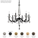 Verona 6 Light Chandelier 33.5 X 29.9 Inch Wide by Schonbek Signature - S6706