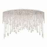 Chantant 8 Light Flush Mount 27.5 X 22 Inch Wide by Schonbek Signature - CH4802N