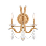 Vesca 2 Light Wall Sconce 16 Inch and 13 Inch Length by Schonbek Signature - VA8332N