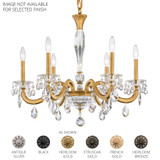 San Marco 6 Light Chandelier 24 X 28.3 Inch Wide by Schonbek Signature - S8606