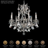 Sophia 9 Light Chandelier 30 Inch Tall X 28 Inch Wide by Schonbek Signature - 6949