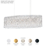 Sarella 12 Light Chandelier 10 Inch and 12 Inch Wide by Schonbek Signature - RS8340N