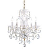 Sterling 5 Light Chandelier 18 Inch and 16 Inch Wide by Schonbek Signature - 2999