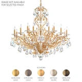 Filigrae 18 Light Chandelier 38 Inch and 39 Inch Wide by Schonbek Signature - FE7018N