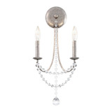 Verdana 2 Light Wall Sconce 19 Inch and 9 Inch Length by Schonbek Signature - RJ1002N