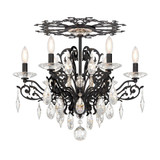 Filigrae 6 Light Semi Flush Mount 18.5 X 23 Inch Wide by Schonbek Signature - FE7206N