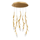 Secret Garden 2.4W 5 LED Pendant 24 X 17 Inch Wide by Schonbek Signature - S2405
