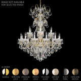 New Orleans 18 Light Chandelier 44 X 36 Inch Wide by Schonbek Signature - 3660