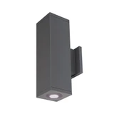 Cube Architectural Ultra Narrow 6 Inch 2 LED Outdoor Wall Mount by WAC - DC-WD06-U