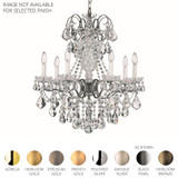 New Orleans 7 Light Chandelier 27 X 24 Inch Wide by Schonbek Signature - 3656