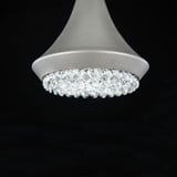 Verita 10W 1 LED Pendant 12 Inch Tall and 8 Inch Wide by Schonbek Signature - S5508