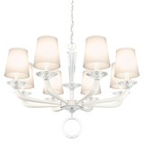 Emilea 8 Light Chandelier 24 Inch Tall X 33 Inch Wide by Schonbek Signature - MA1008N