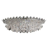Trilliane Strands 8 Light Flush Mount 45 Inch Wide by Schonbek Signature - TR4801N