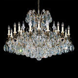 Renaissance 19 Light Chandelier 28 X 40 Inch Wide by Schonbek Signature - 3792