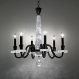 Amadeus 6 Light Chandelier 29.1 Inch and 27 Inch Wide by Schonbek Signature - S9327
