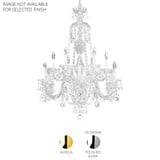 Sterling 12 Light Chandelier 38 Inch and 29 Inch Wide by Schonbek Signature - 2997