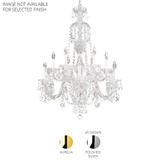 Sterling 12 Light Chandelier 38 Inch and 29 Inch Wide by Schonbek Signature - 2997