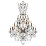 Century 20 Light Chandelier 54.5 Inch X 37 Inch Wide by Schonbek Signature - 1716