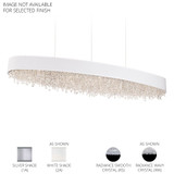 Eclyptix 44W 1 LED Linear Pendant 14.75 Inch Wide by Schonbek Signature - S6349-S
