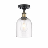 Bella One Light 5.5 Inch Wide Semi Flush Mount by Innovations - 516-1C-G558-6