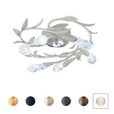 Secret Garden 1.33W 6 LED Flush Mount 18 Inch Wide by Schonbek Signature - S2418