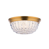 Genoa 12W 1 LED Flush Mount 3.88 Inch and 9 Inch Wide by Schonbek Signature - S5209
