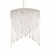 Chantant 8 Light Linear Chandelier 52 X 22 Inch Wide by Schonbek Signature - CH4813N