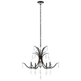 Tinsley 5 Light Chandelier 30.5 X 33.5 Inch Wide by Schonbek Signature - S30505