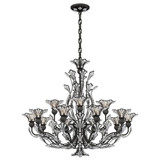 Rivendell 16 Light Chandelier 27 Inch X 32 Inch Wide by Schonbek Signature - 7864
