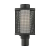 Nottingham 1 Light Outdoor Post Top Lantern 9 x 17.5 Inches by Livex  - 20686