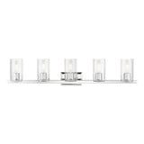 Clarion 5 Light Vanity Light by Livex - 18035