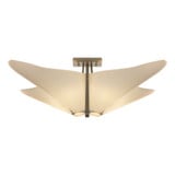 Kirigami 4 Light 22.5 Inch Wide Semi Flush Mount by Hubbardton Forge - 123305